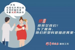 救救女孩们为了瘦身她们把塑料管插进胃里……