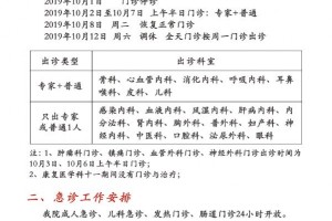 健康平安过十一北京市22家市属医院最全门诊安排赶紧收藏
