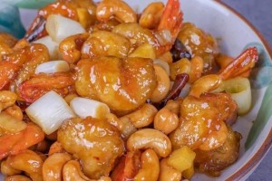 每日一菜宫保虾球